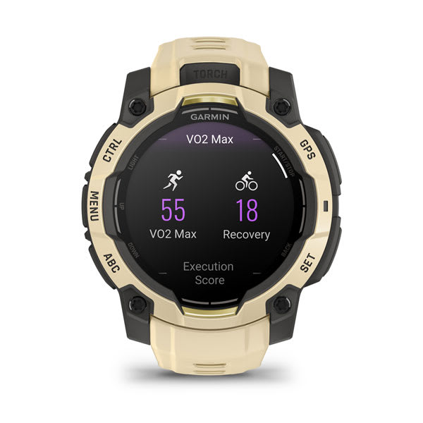Instinct® 3 – 45 mm, AMOLED, Citrine mit Citrine Armband – Garmin