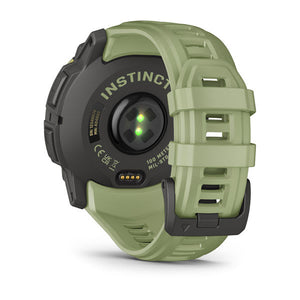 Instinct® 3 – 50 mm, AMOLED, Fern Green mit Fern Green Armband – Garmin
