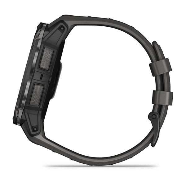 Instinct® 3 – 50 mm, AMOLED, Schwarz Mit Charcoal Riemen – Garmin