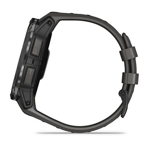Instinct® 3 – 50 mm, AMOLED, Schwarz Mit Charcoal Riemen – Garmin