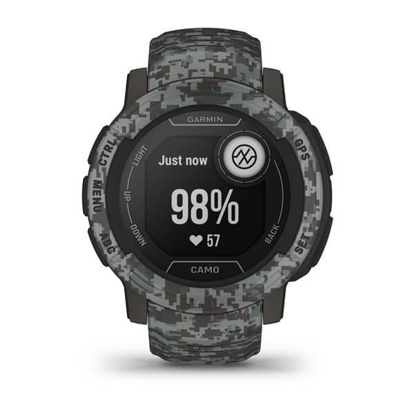 Instinct® 2 – Camo Edition, Graphite Camo – Garmin