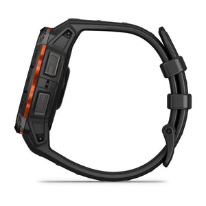 Instinct® 3 – 45 mm, Solar, Schwarz mit schwarzem Armband – Garmin