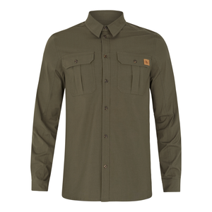 Selous L/S Cargo Skjorte - Grape leaf