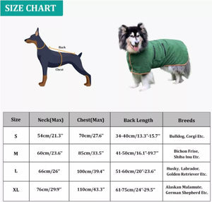 Hundevest - Trockenvest - Trockendecke Grau - HuntElite