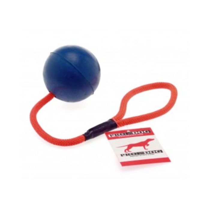 Gummiball mit Schlaufengriff – PROF DOG
