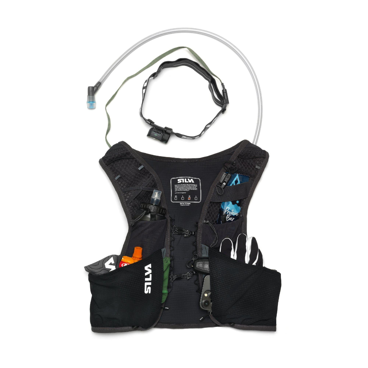 Strive 10 Vest Black L - Silva