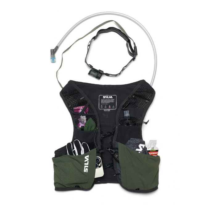 Strive 5 Vest Green XS - Silva