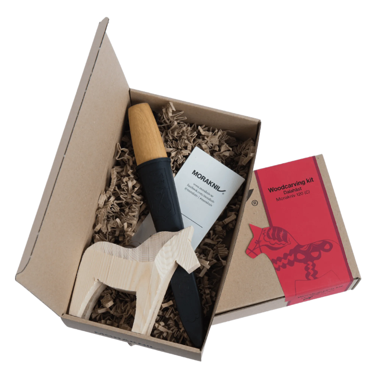 Woodcarving Kit Dala Horse (C) – Morakniv