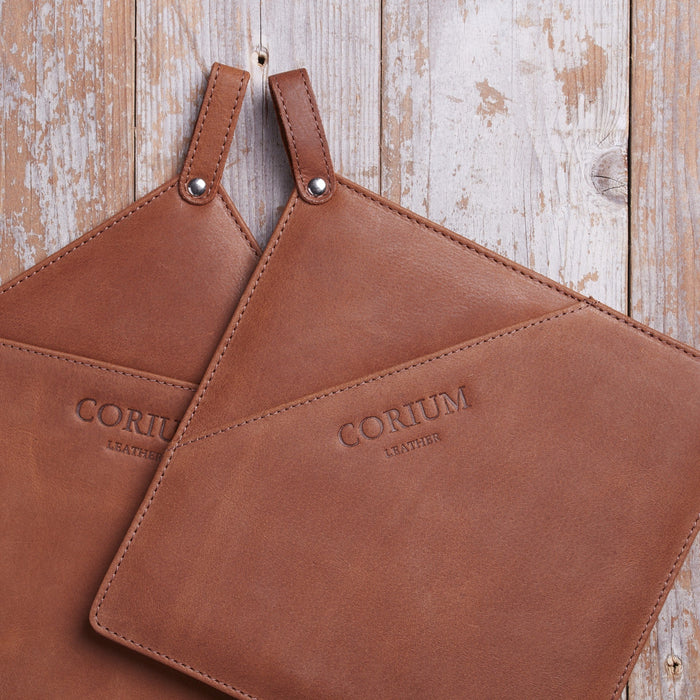 Topflappen - Cognac - Corium