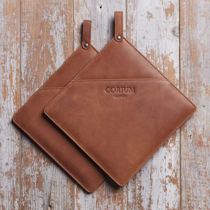 Topflappen - Cognac - Corium