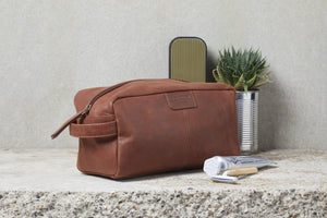 Kulturtasche Corium - Braun