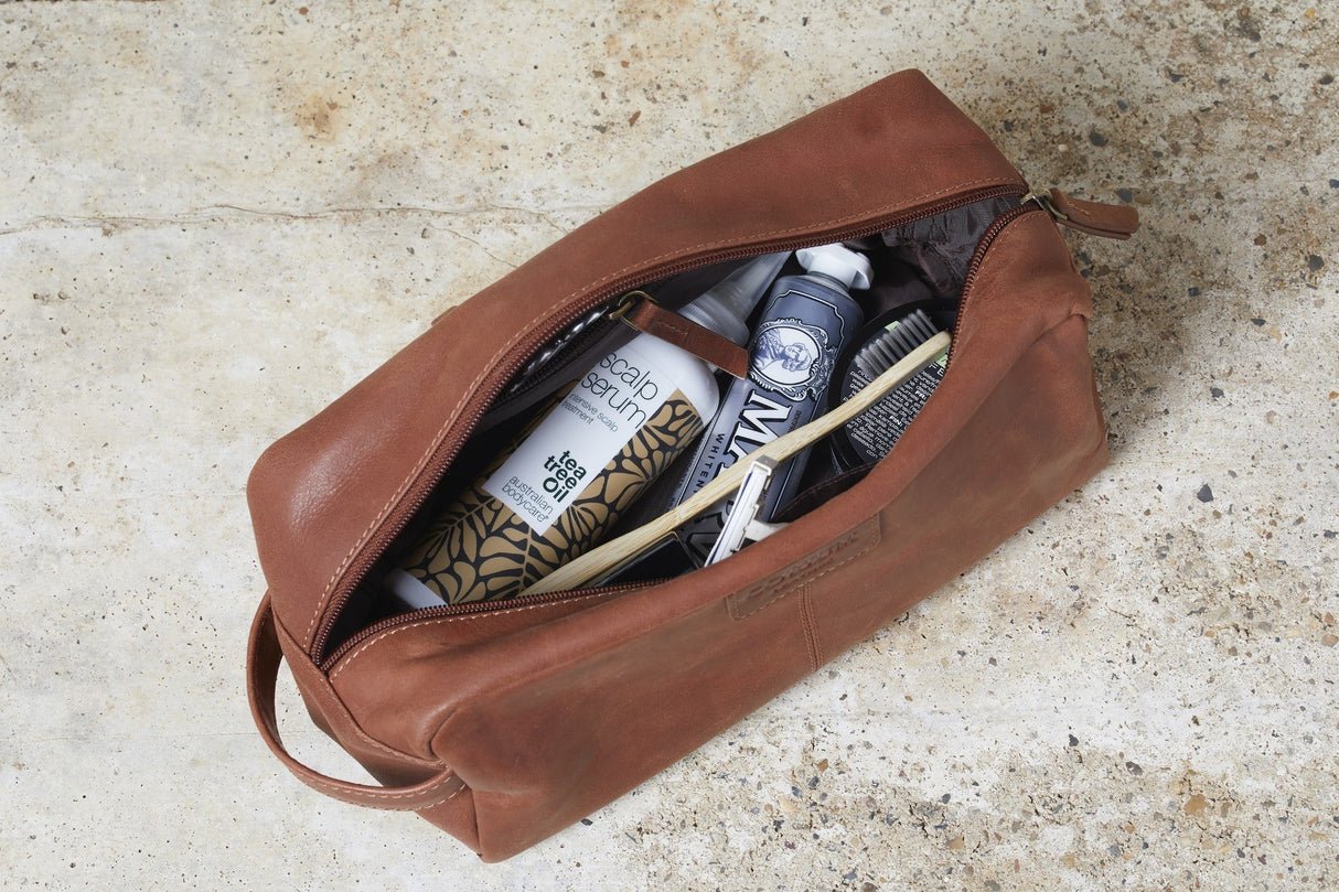 Kulturtasche Corium - Braun