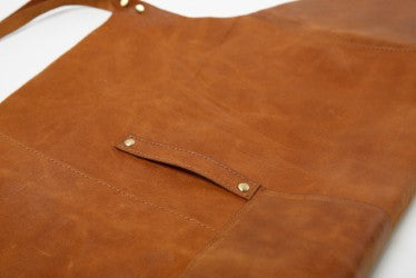 Leder Schürze Cognac - Corium