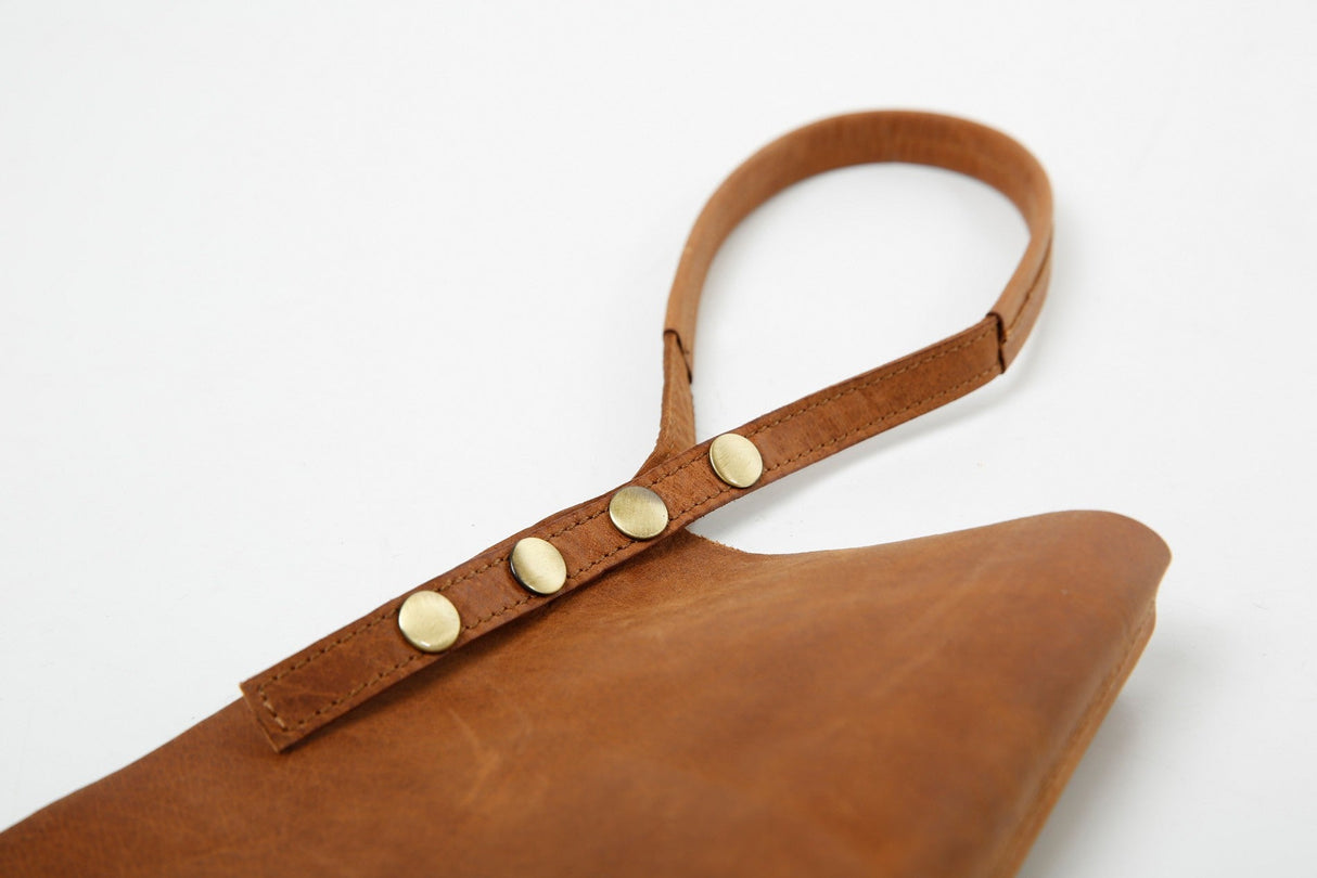 Leder Schürze Cognac - Corium