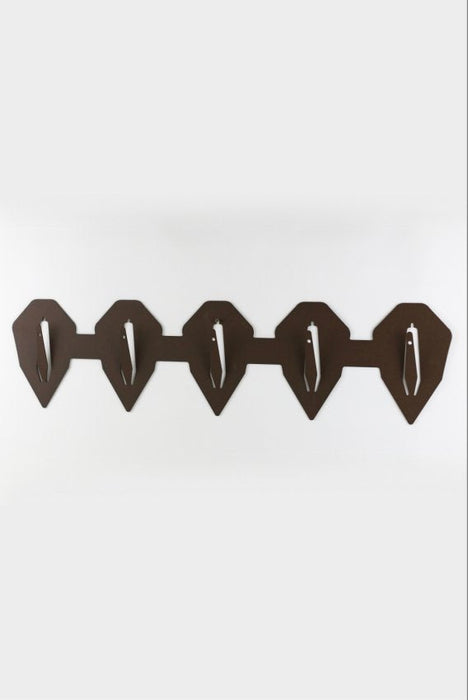 Torp Solution-Oberplatte für 5 Böcke Horizontal – Diamant / Corten
