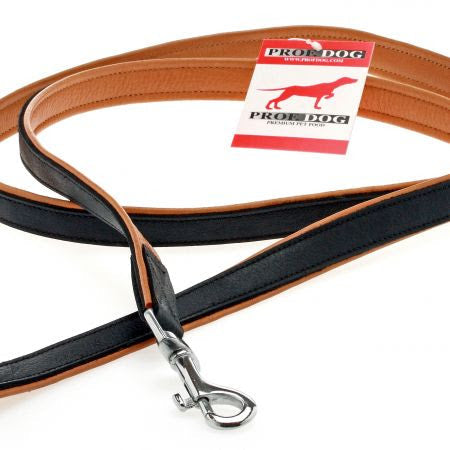 Führleine London offen, Leder - PROF DOG
