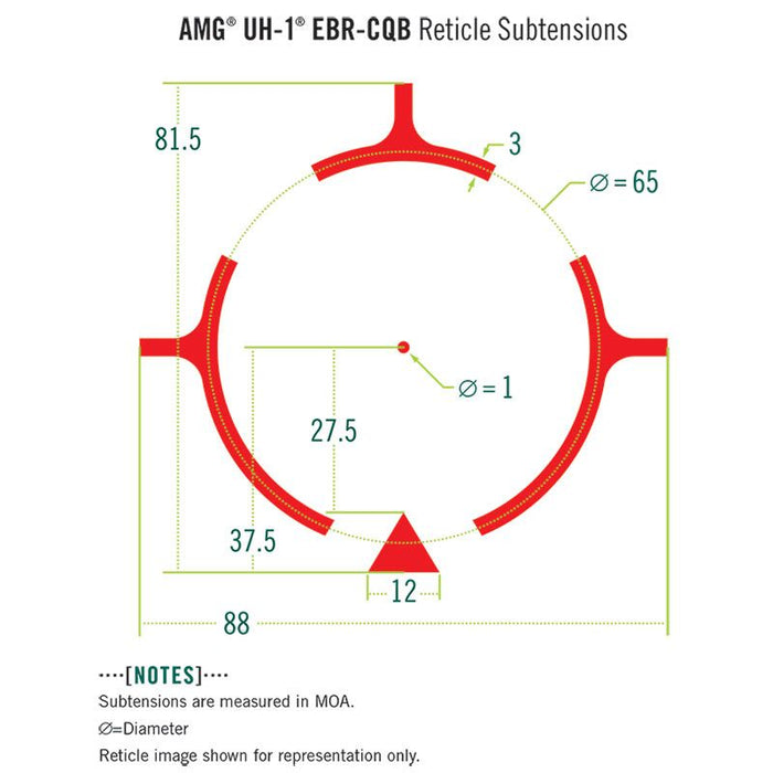 RAZOR AMG UH-1 GEN. II Holografisches Visier Sandfarben - VORTEX