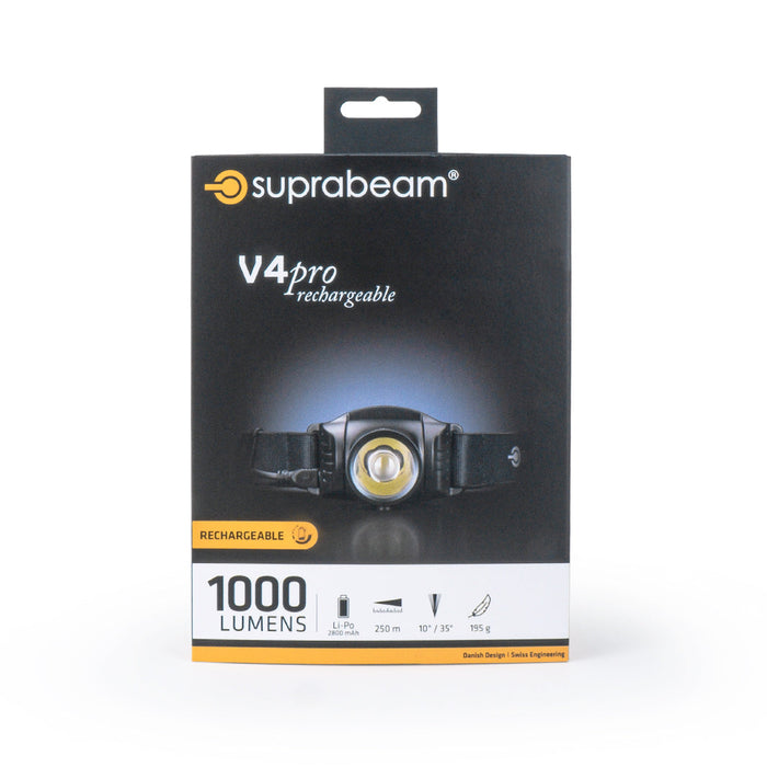 V4pro wiederaufladbar – Suprabeam