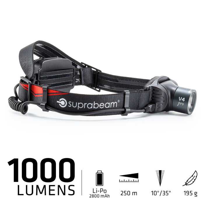 V4pro wiederaufladbar – Suprabeam